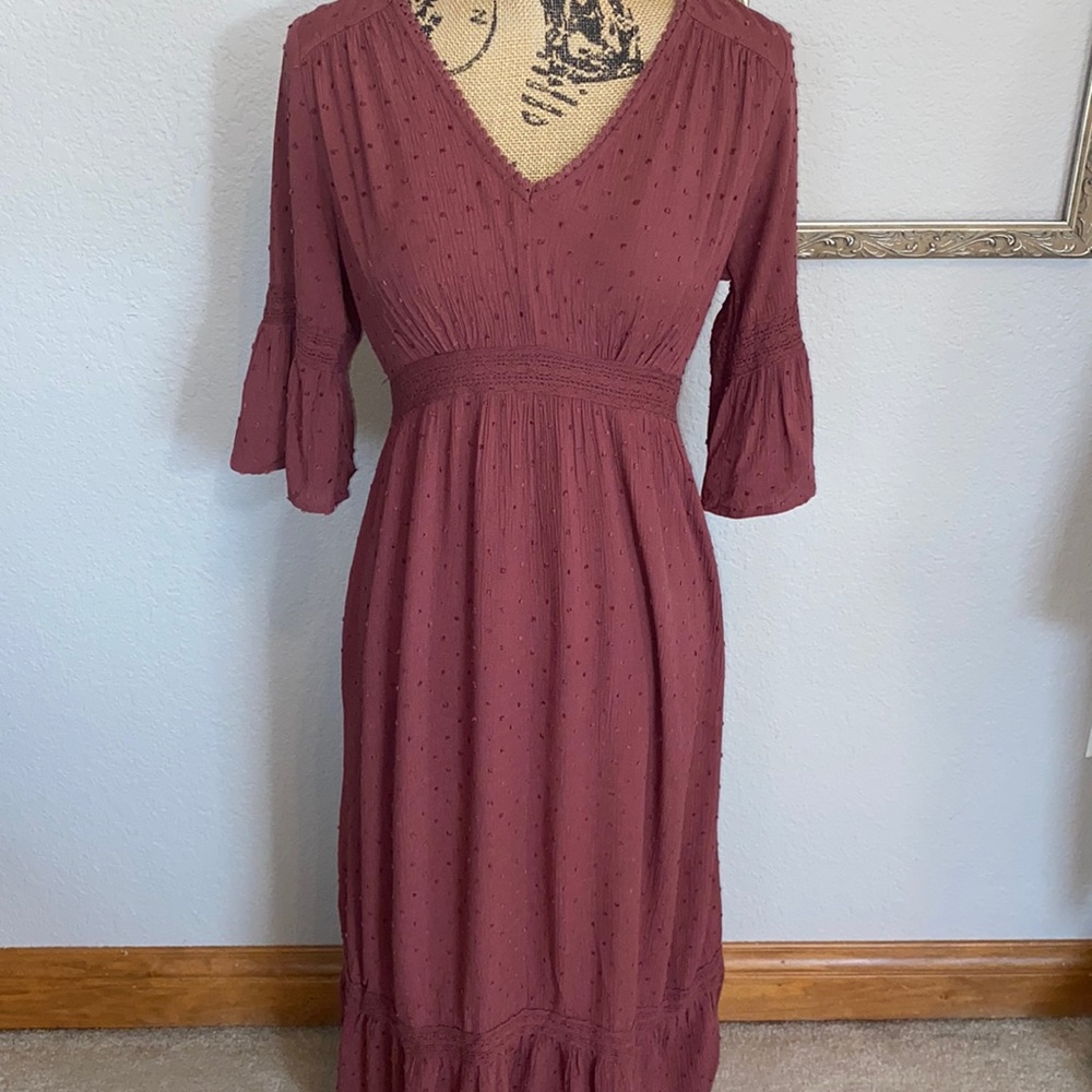 Knox Rose Boho Peasant Dress Size XS